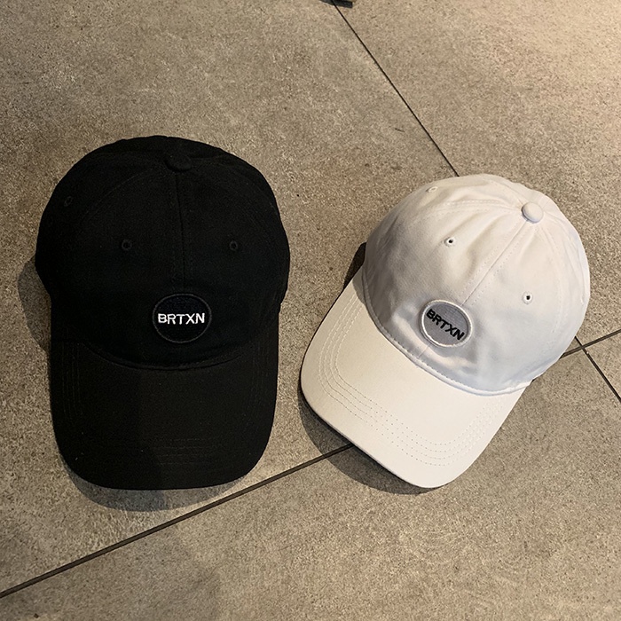 Topi Baseball Casual Gaya Korea Motif Tulisan Untuk Pria / Wanita