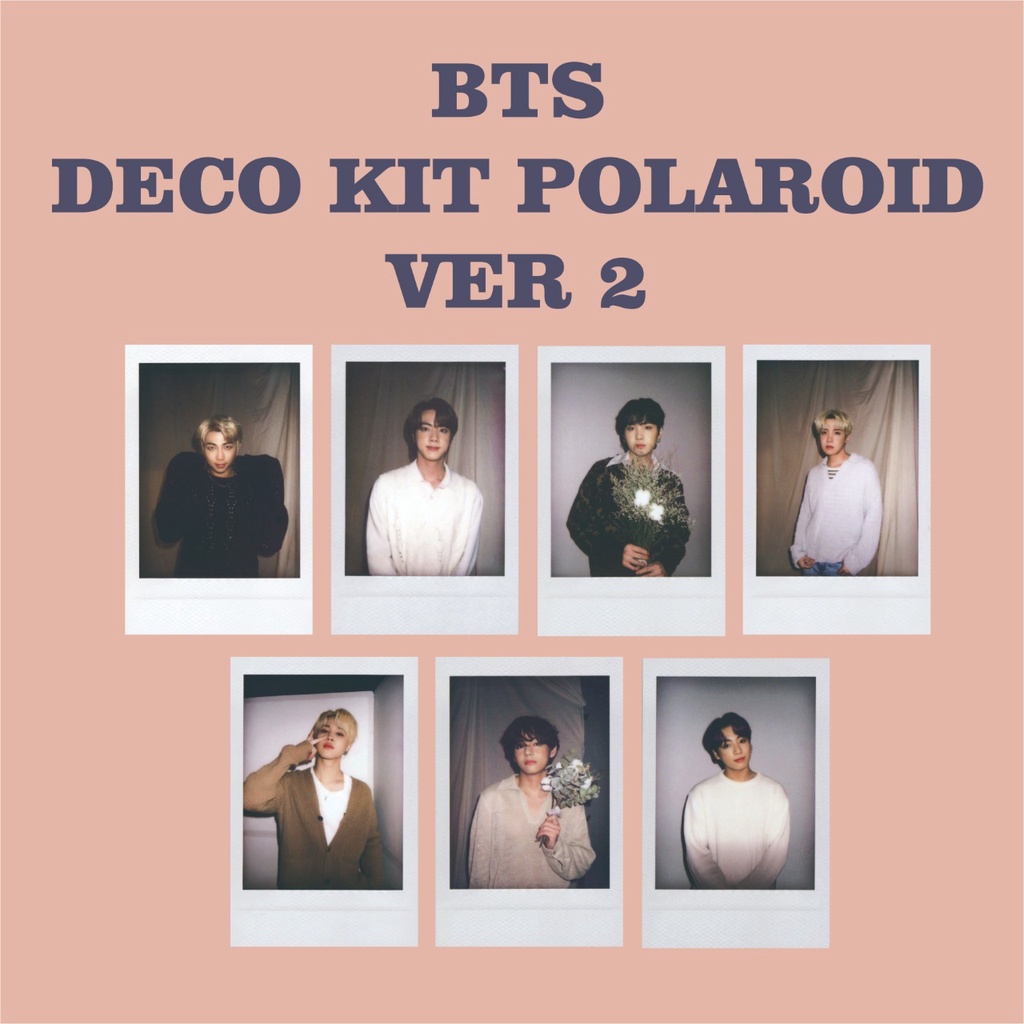 POLAROID BTS DECO KIT 2022