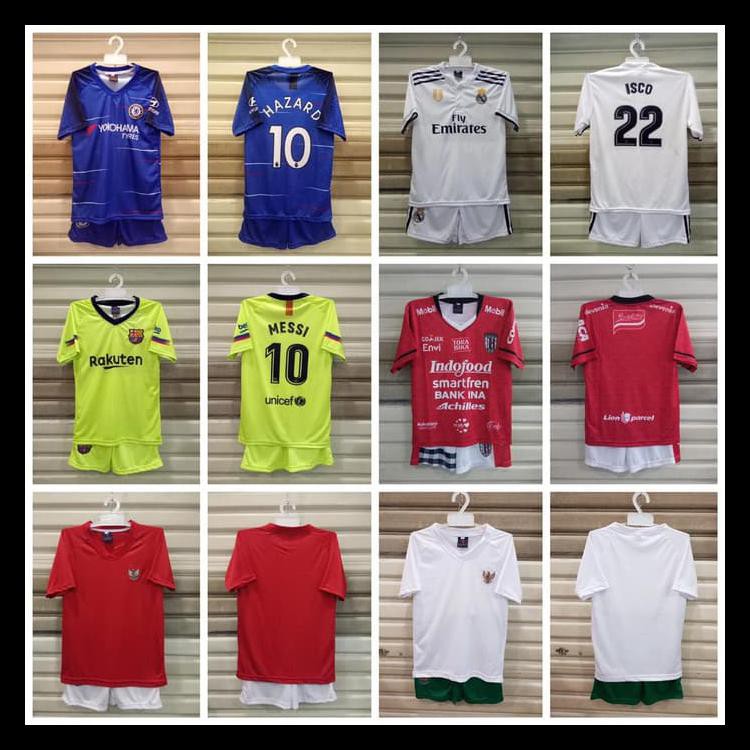 SETELAN BOLA ANAK / JERSEY BOLA ANAK SETELAN / JERSEY BOLA ANAK ANAK