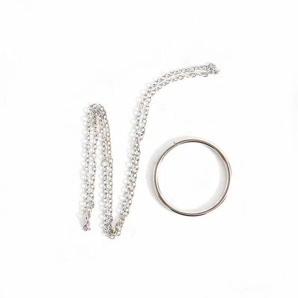[Elegan] Cincin Ajaib Kinerja Panggung Aksesori Pesulap Mainan Anak Untuk Anak-Anak Mainan Puzzle Jarak Dekat Cincin Simpul Logam