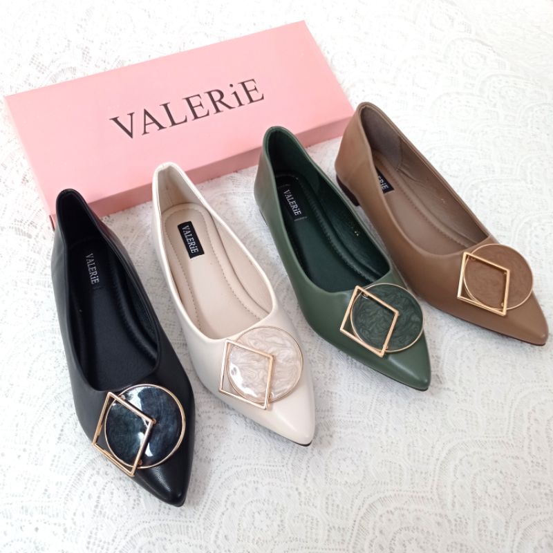 Sepatu wanita flatshoes import valerie v11-160