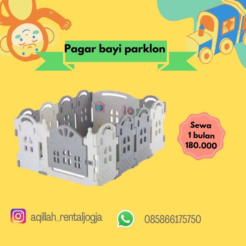 pagar bayi parklon sewa Jogja tidak dijual