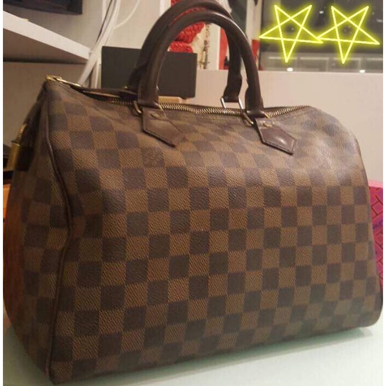 LV speedy damier auth