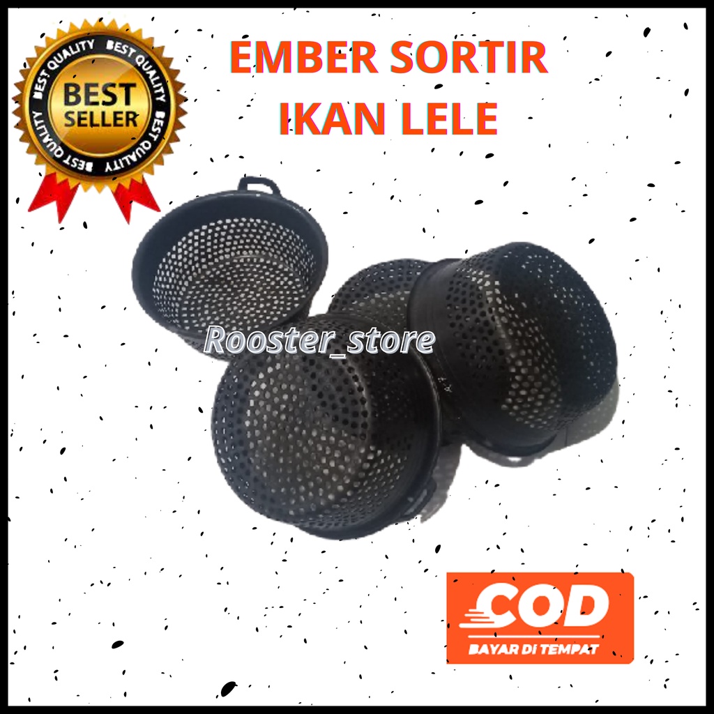 Ember sortir ikan lele murah alat sortir lele