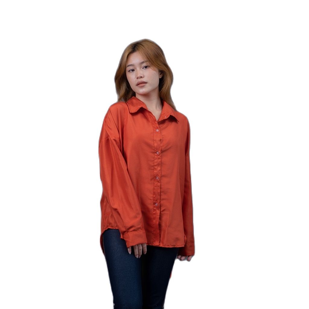 ZASKIYA - OKemeja Wanita versize Dexy Shirt / Dexy Loose Oversize Shirt