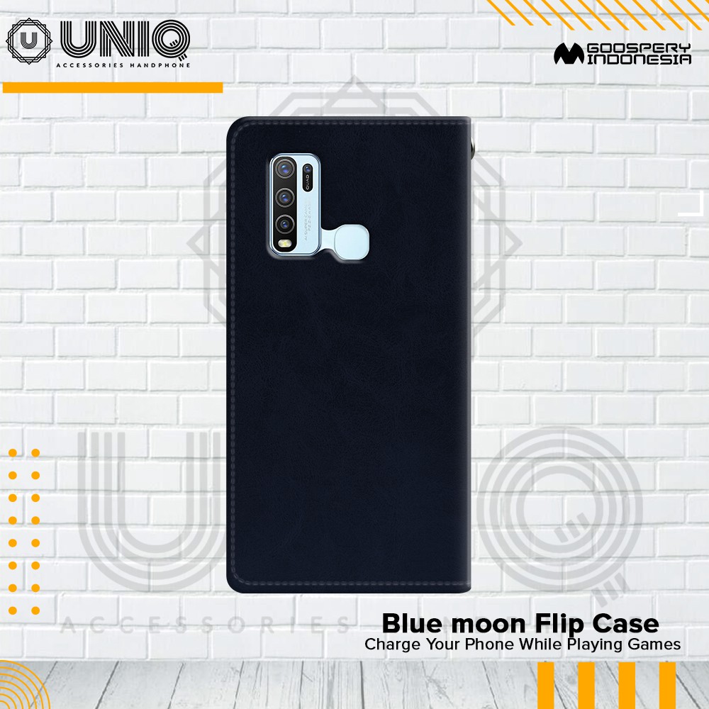 Casing FlipCase Vivo Y30 / Y50 Goospery Blue Moon Flip Case
