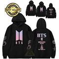 (Bayar Di Tempat)  Hoodie BTS JIMIN SUGA Korean Unisex