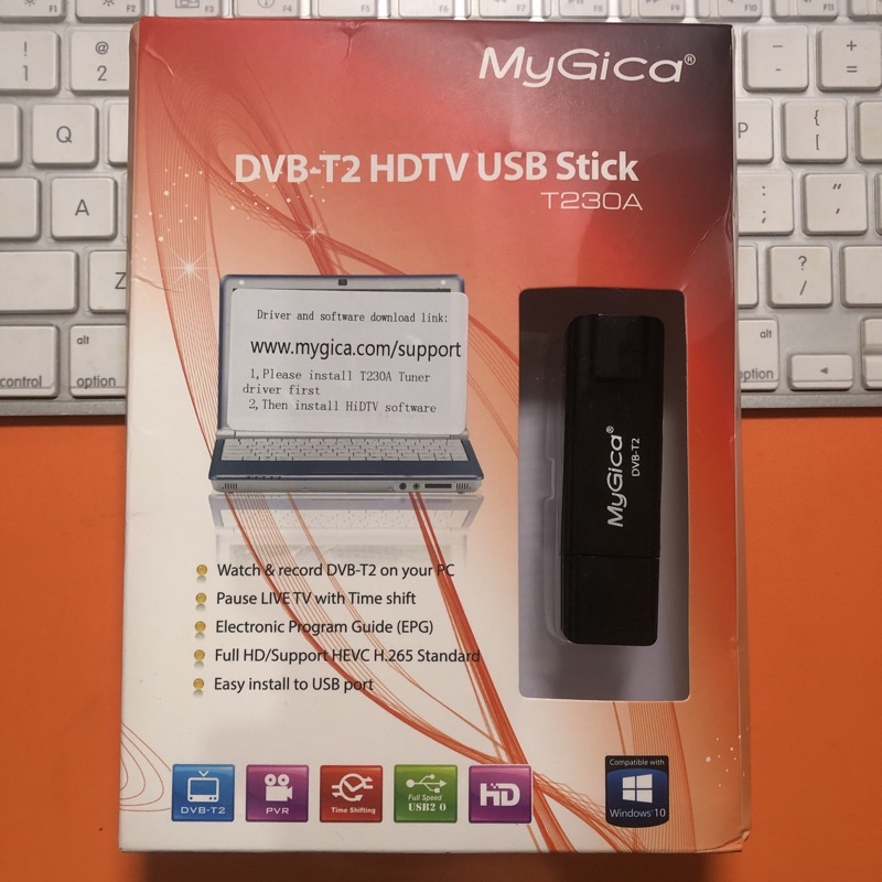 Mygica T230 DVB-T2 HDTV Usb Stick Tv tuner