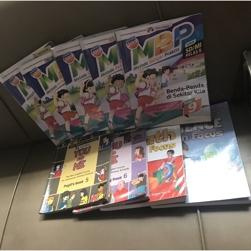 buku sekolah kelas 4 5 6 mbp bahasa inggris science math in focus