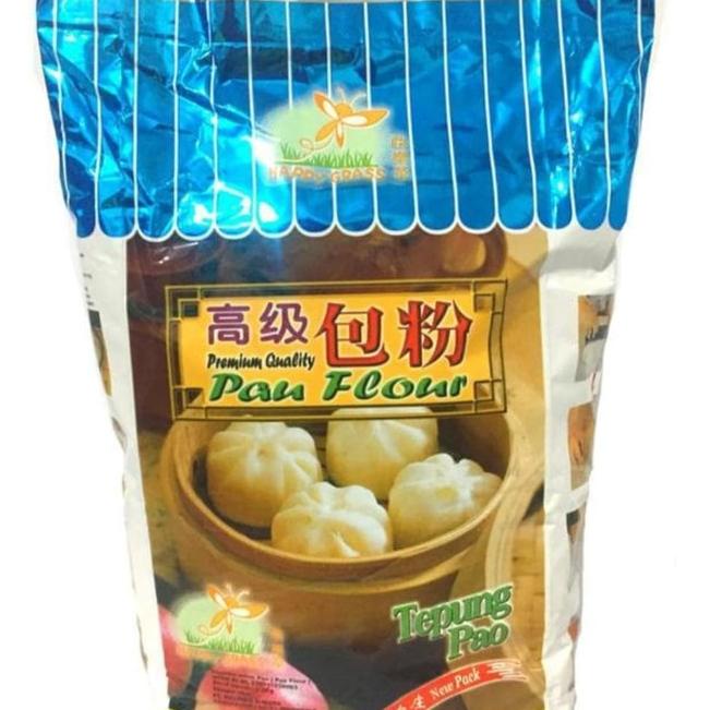

Import ✨Terbaik✨ Tepung Pao Happy Grass / Tepung Bakpau / Bapao Flour / Pau Flour 