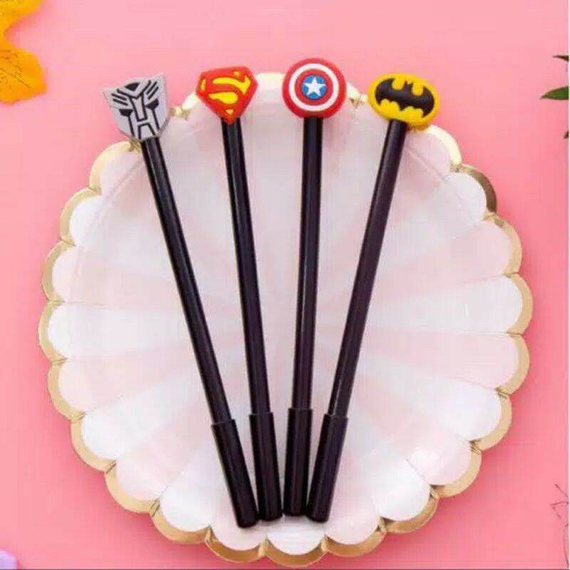 

YOKUCHI PULPEN KARAKTER SUPERHERO/ PENA SUPERHERO/PEN SUPERHERO