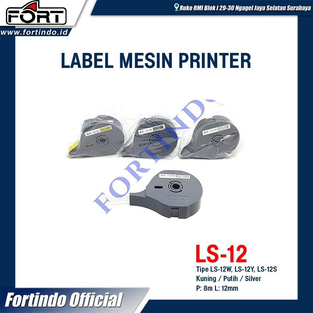 

Label LS-12 Mesin Printer Marker Tube Biovin Tubing Marking