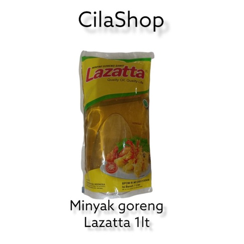 lazatta minyak goreng 1liter