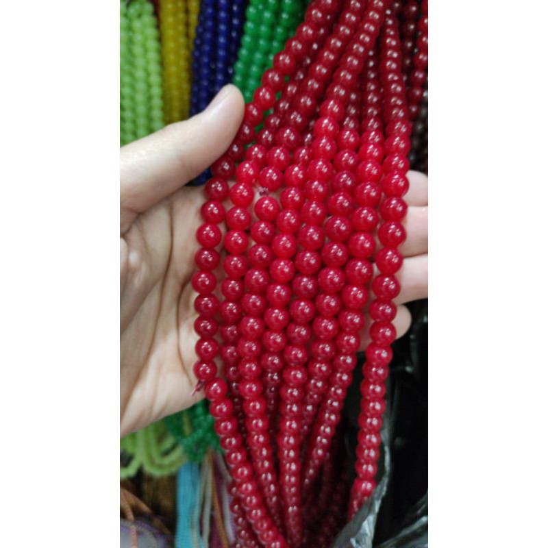 manik manik/ monte bentuk bulat ukuran 6m 8m 10m