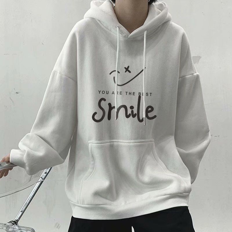 S - XXXXXL(6XL) Hoodie SMILE Jaket Jumper You Are Best BIGSIZE JUMBO OVERSIZE Pria Wanita Korean Harajuku Style Hip Hop Style Urban Jaketin aja 5XL 4XL 3XL 2XL XL