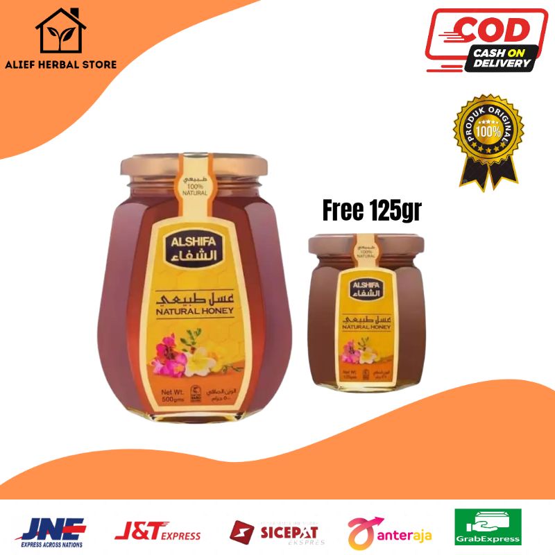 

Madu Al Shifa 500gr Free 125gr Paket Hemat | Madu Alshifa Madu Arab Madu Impor Asli 100% Original