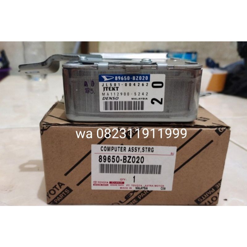 ECU MODUL EPS POWER STEERING ALL NEW AVANZA/XENIA 89650-BZ020 ORIGINAL