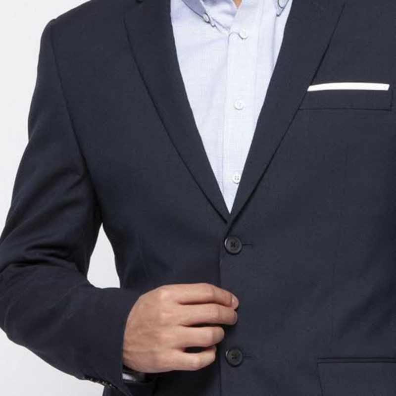 The Executive Suit Jas Pria - Dark Blue [1-SUICRO119D252] SIZE S