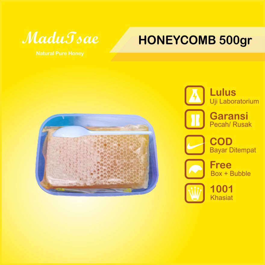 

[COD] MADU SARANG ASLI MURNI ORIGINAL EPIS MELIFERA 500 GRAM