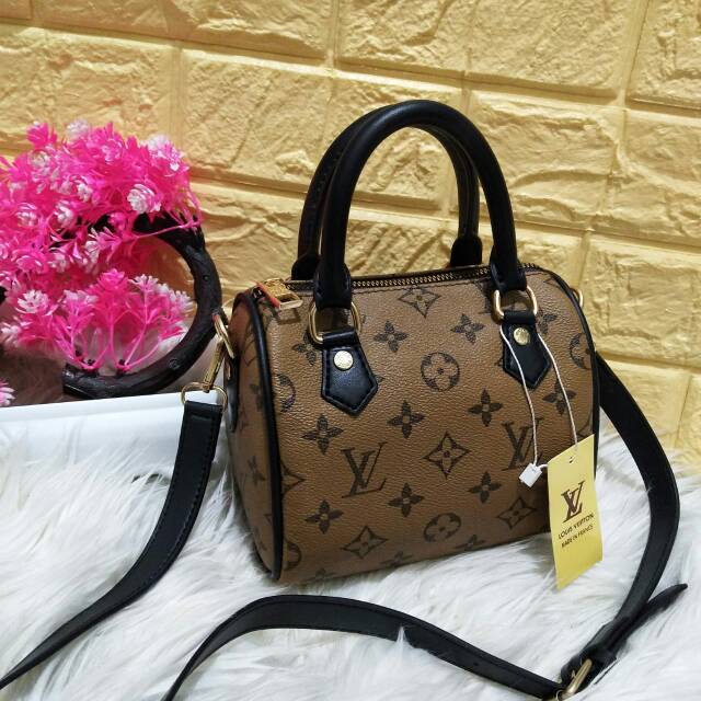 TAS SELEMPANG WANITA LV BONDO MINI TAS WANITA TAS BATAM TAS MURAH TOTE BAG