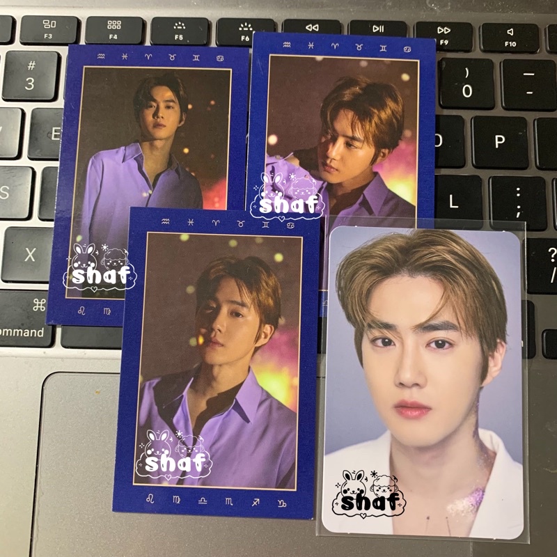 PHOTOCARD SUHO EXO  FORTUNE CARD EXPLORATION