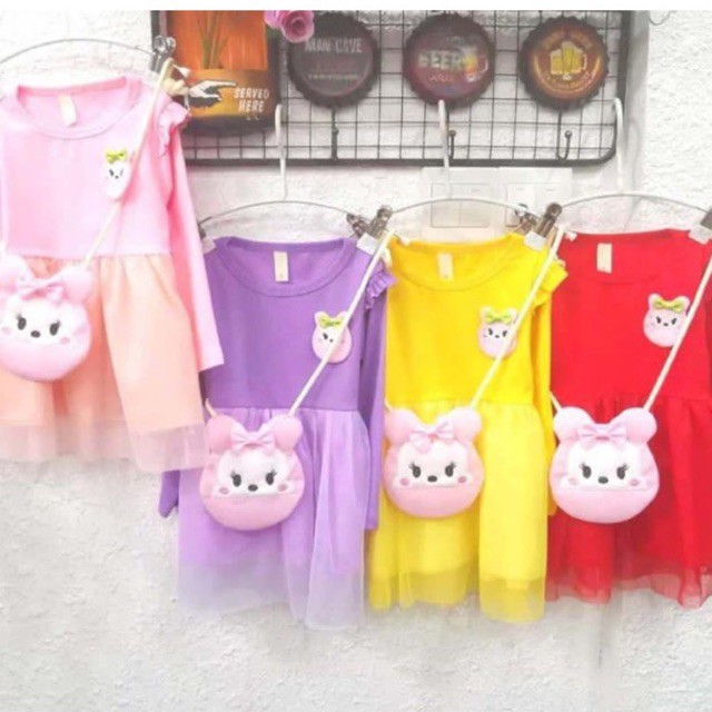 Dress Anak dan Bayi dengan Tas