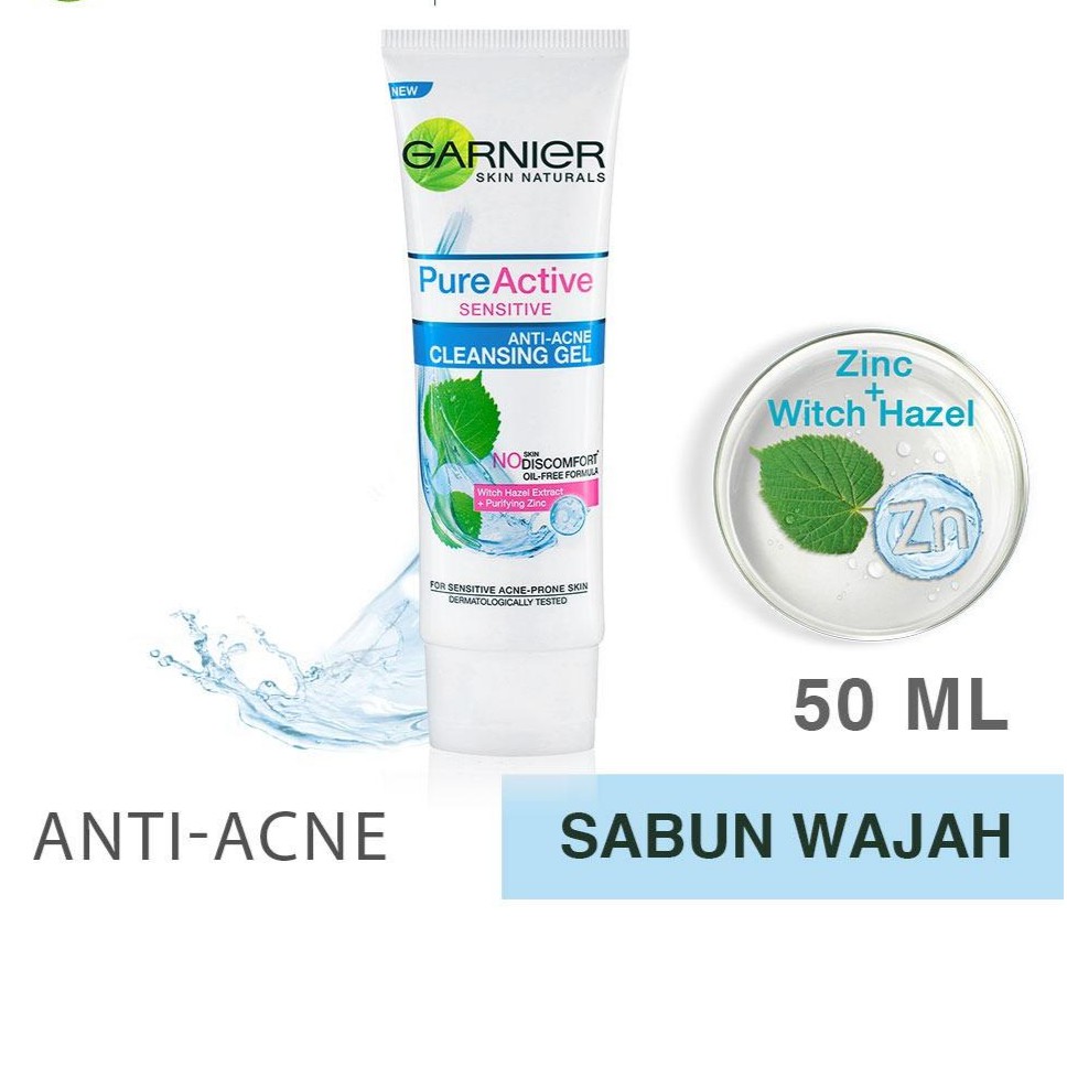 harga garnier sensitive acne prone skin
