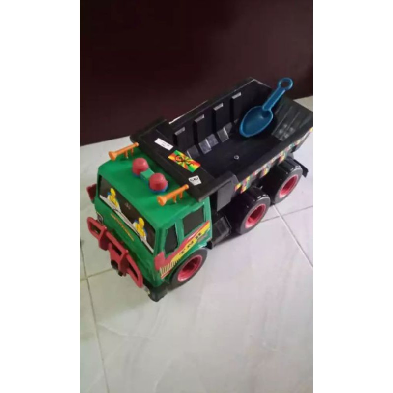 mainan anak mobil truk pasir ukuran besar(panjang 42cm)
