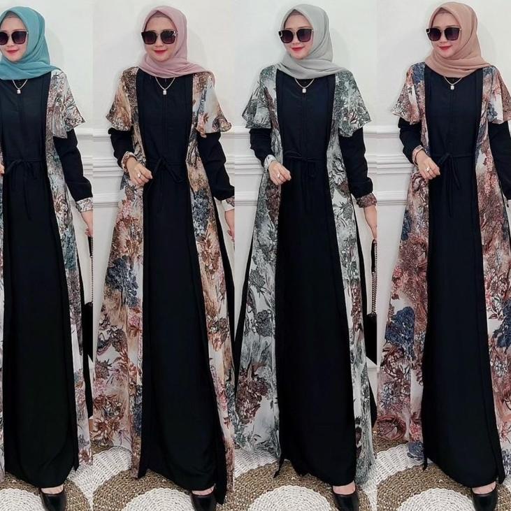 kodex4X8j--gamis ceruty busui / adisha / hikmat kw / gamis abaya / zulfa / abaya Lace / Lace dress