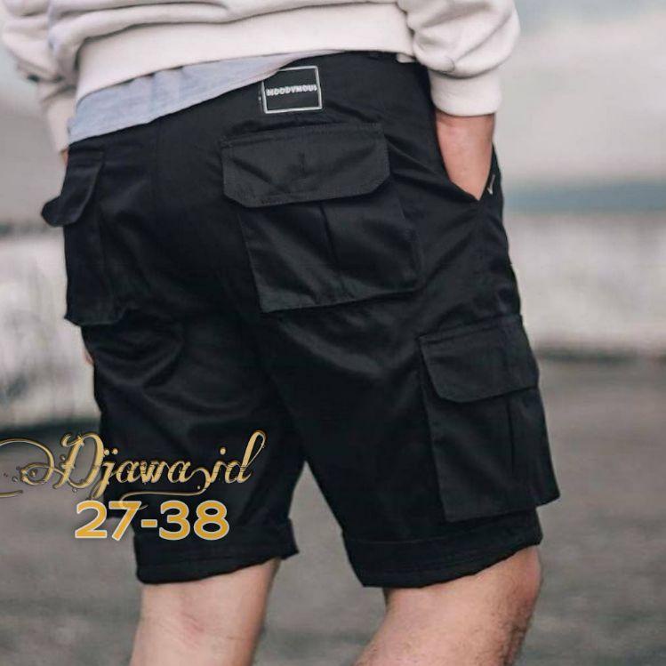 Terbaik.. [YANG LAGI HITS] Celana Cargo Pendek Pria Army Loreng Ufc Venum Mma Yang