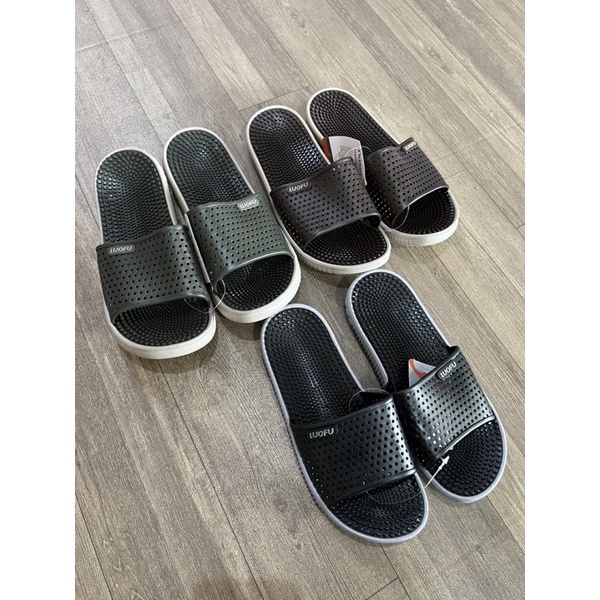 Sandal Refleksi Luofu Pria Model Slide E-6168