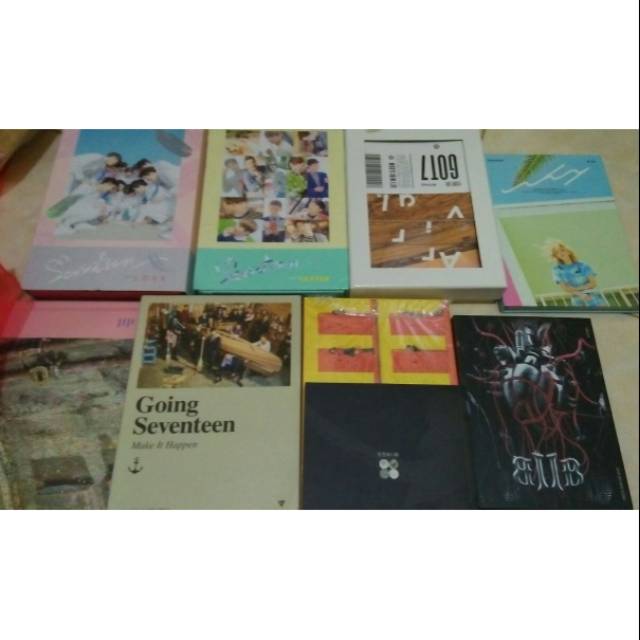 ALBUM KPOP MURAH UNSEALED BTS EXO TWICE GOT7 SEVENTEEN TAEYEON HENRY BTOB