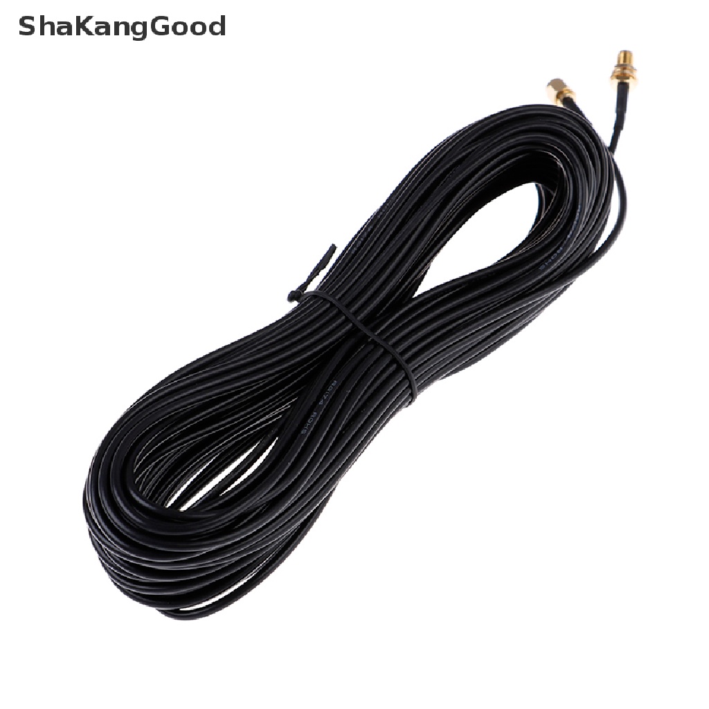 Skid 1PC Kabel extension Antena router WiFi RG174 RP-SMA male Ke female Panjang 20m