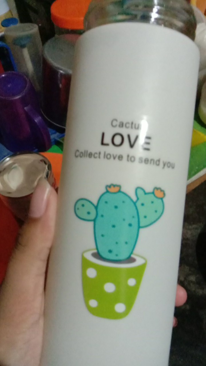 Botol Minum Kaktus Botol Minum Kaca