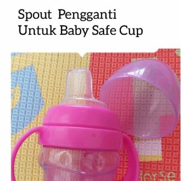 Training Cup Soft Spout Baby Safe 125ml Botol Minum 6m+ 9m+ Soft Spout Baby Safe