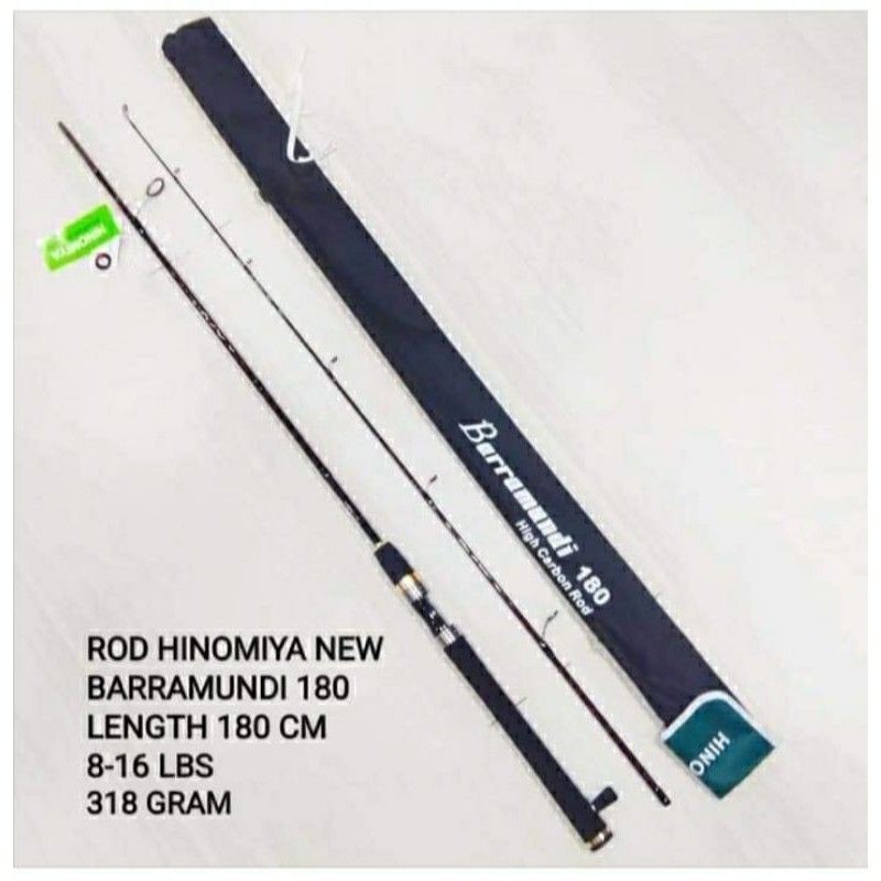 JORAN PANCING HINOMIYA BARAMUNDI 180 CM high carbon Rod (ULIR)