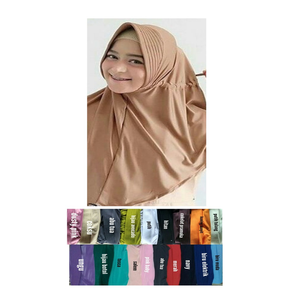 obral semua jilbab - bahan wolfis,bubble crape semua model