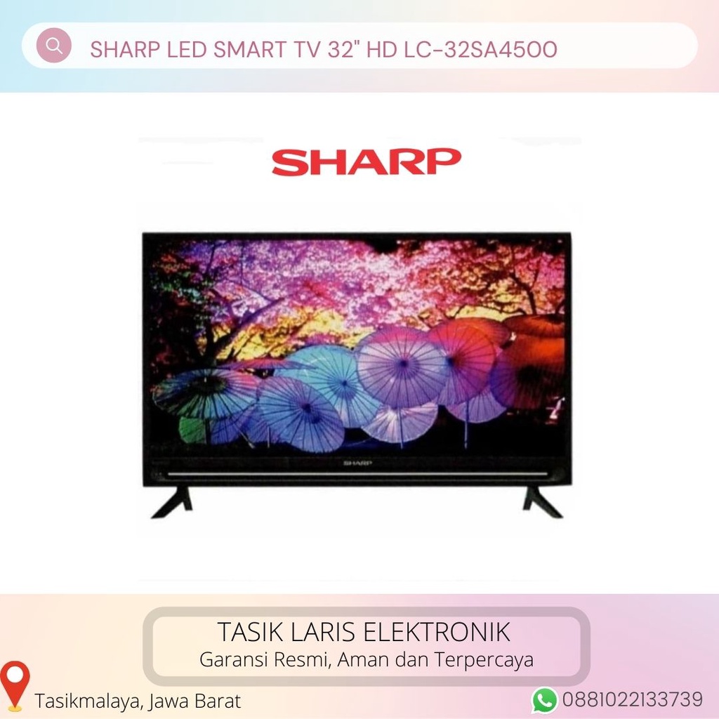 TV LED SHARP LED SMART TV 32 Inch HD LC-32SA4500