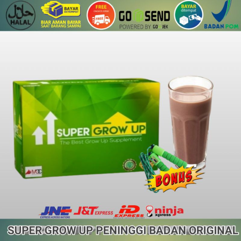 

SUPER GROW UP - PENINGGI BADAN ORI TIENS SuperGrowUp Original Susu Kapsul