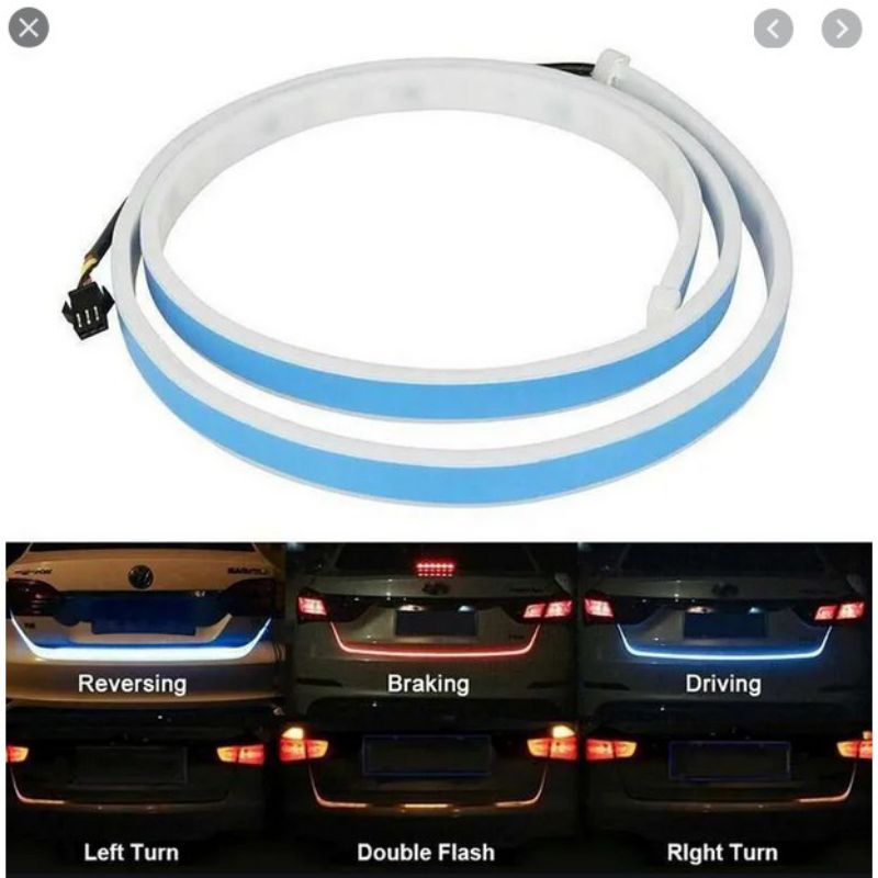 lampu LED bagasi belakang mobil panjang 120cm/LED RGB panjang 120cm mobil 12v