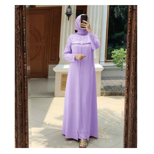 MAXI DRESS AULIA BRUKAT eD || DRESS PARTY HIGH QUALITY PREMIUM