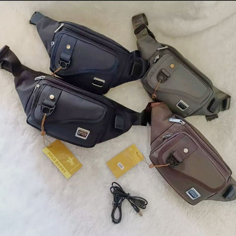 tas pinggang tas dada tas waistbag polo Danny