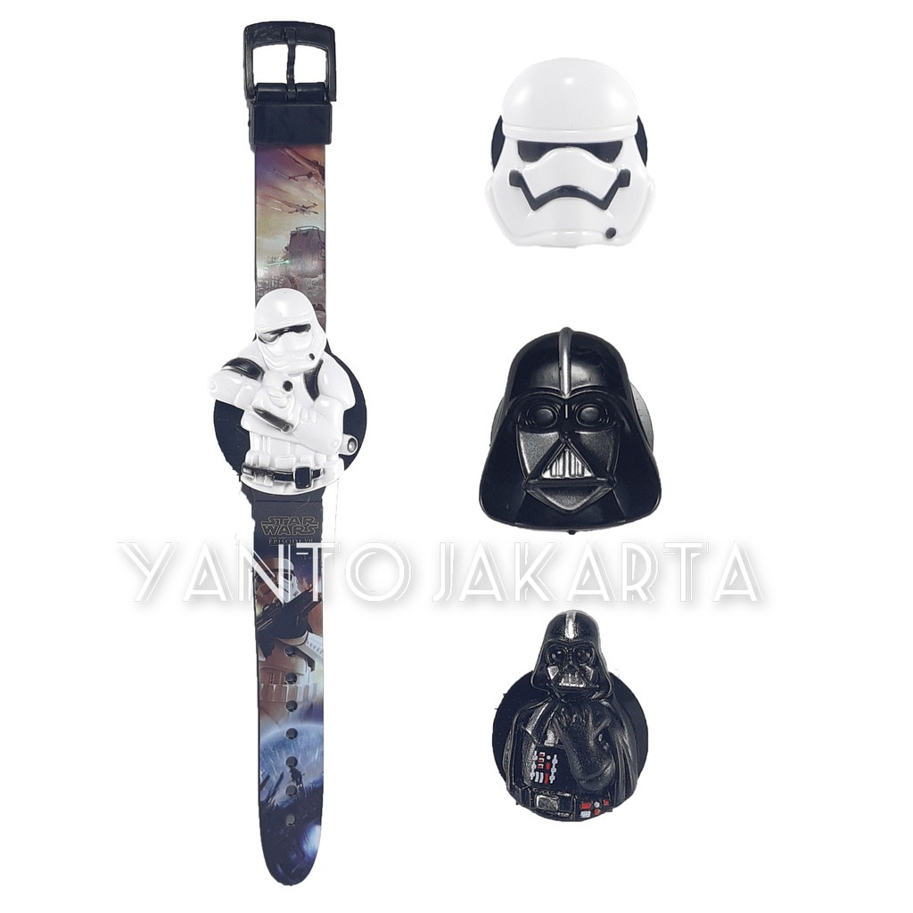 JAM TANGAN STAR WARS JT1276 ANAK GROSIR MURAH