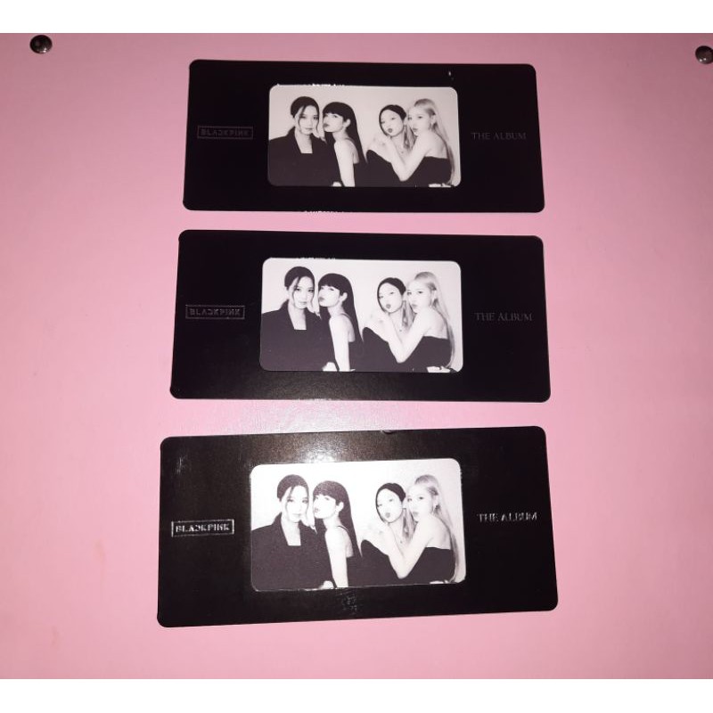 Mounted Photocard The Album Blackpink