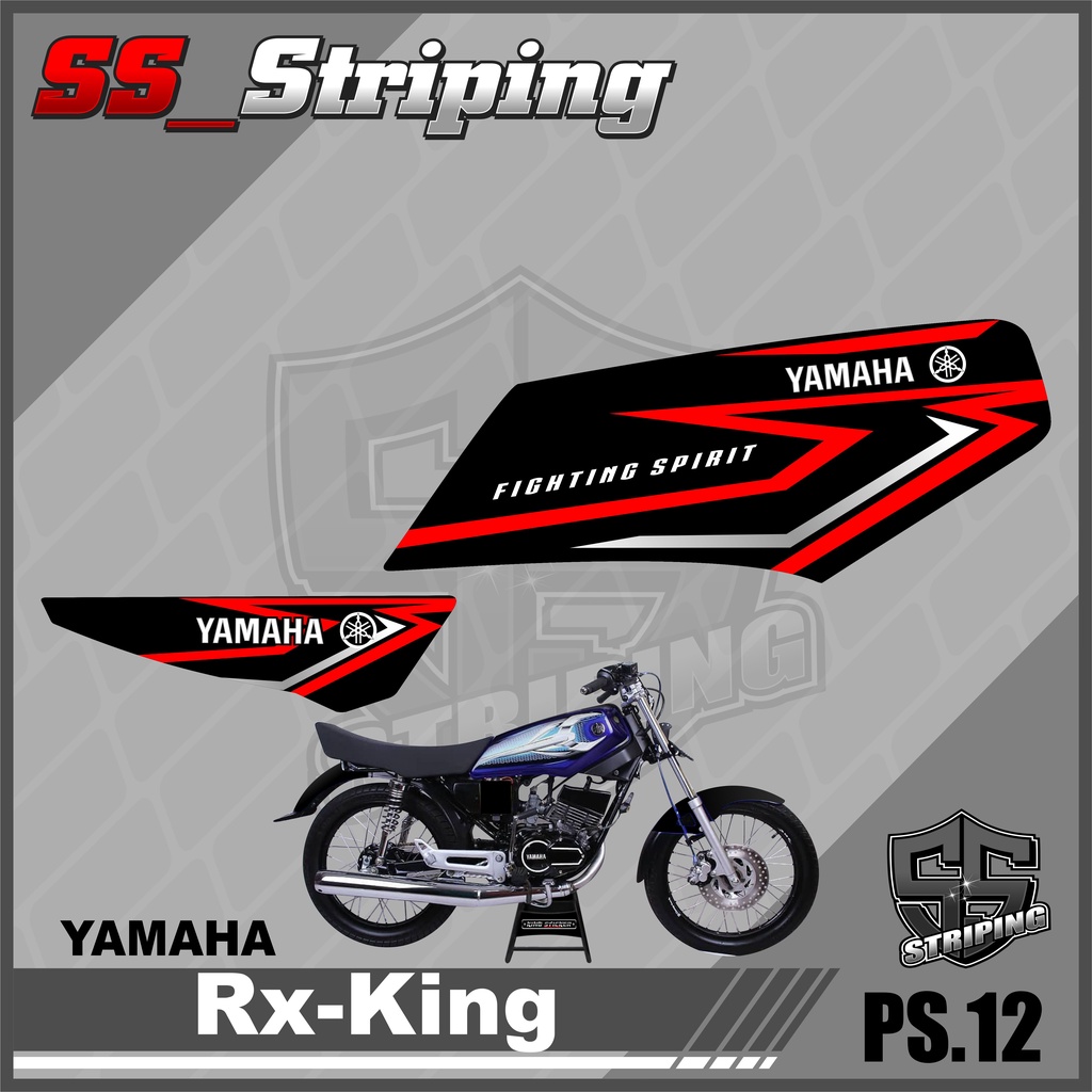 Sticker Striping List Variasi Rx-King - Striping Rx-King. PS.012