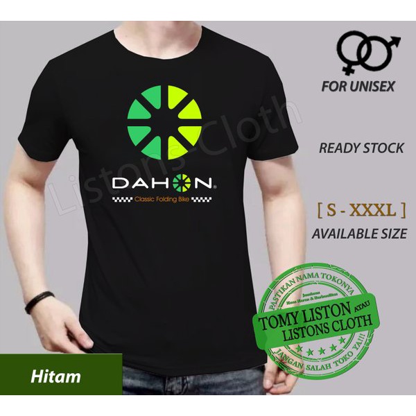 DI JUAL KAOS SEPEDA LIPAT DAHON CLASSIC CUSTOM BIKE MANTAP