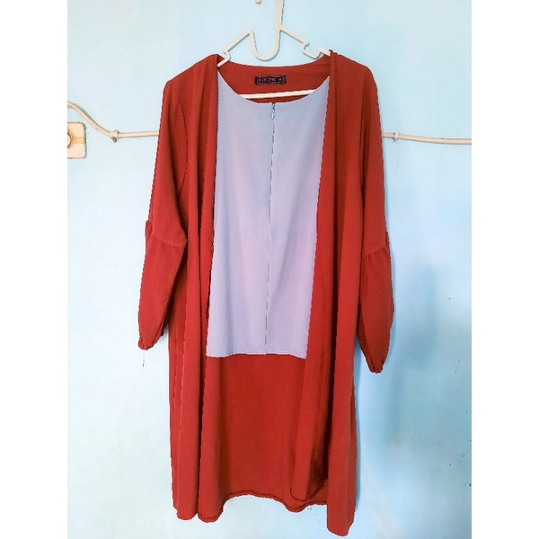 Preloved Bigissimo Avery Fake Cardi BIGSIZE