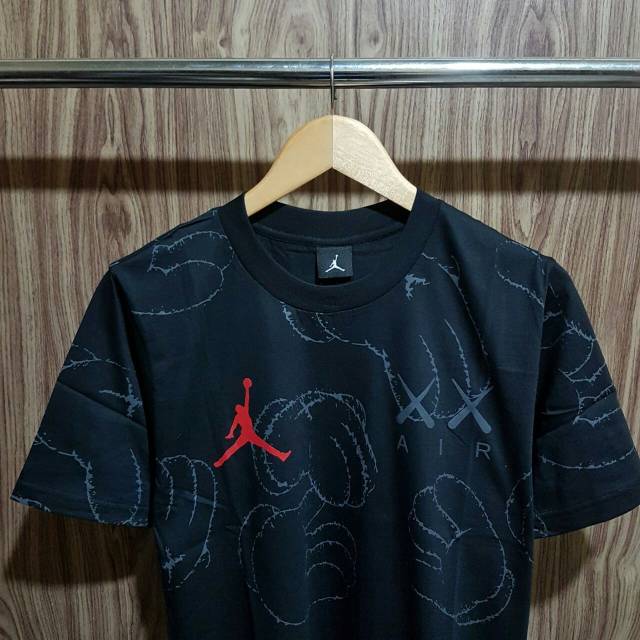 kaws x jordan tee