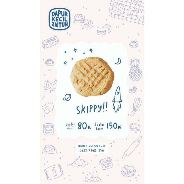 

KUE KERING LEBARAN SKIPPY HOMEMADE