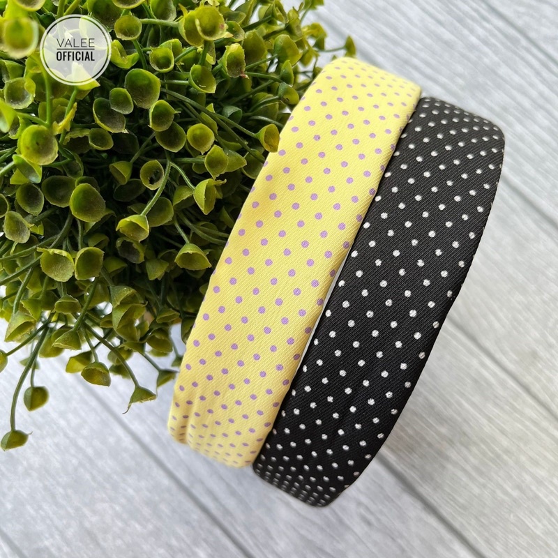 KOREA HEADBAND Bandana Motif Small Dot Gaya Korea Import